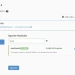 Qué es brotli, para qué sirve y como instalarlo en WHM Cpanel